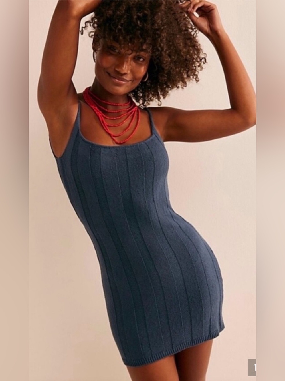 Free people stellar sweater mini dress